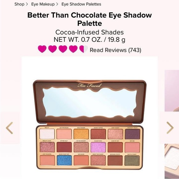 Too Faced Other - Too Faced Cocoa Delight Eyeshadow Palette